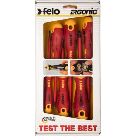 Набор диэлектрических отверток 6 шт. Felo Ergonic 41396198 (артикул 15850333) – фото 2