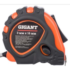 Измерительная рулетка Gigant GMT 316 3x16 мм с магнитным захватом (артикул 15558584) – фото 7