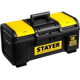 Пластиковый ящик для инструмента STAYER Professional TOOLBOX-19 38167-19 (артикул 15890385) – фото 1
