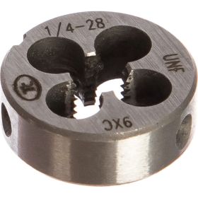 Дюймовая плашка ТехноСталь 1/4"-28 UNF 60 9ХС t254060 (артикул 15926708) – фото 1