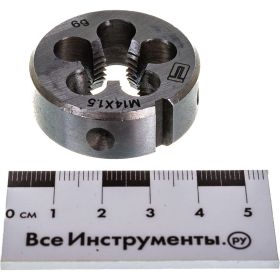Плашка М14 х 1,5 мм СИБРТЕХ 77036 (артикул 13700724) – фото 3