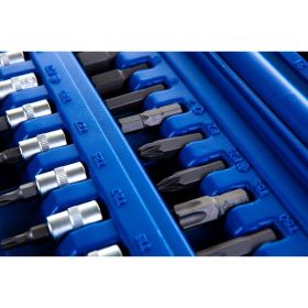 Набор универсального инструмента 1/4 и 1/2, 94шт, кейс КОБАЛЬТ 010106-94 (артикул 15505108) – фото 5