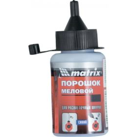 Меловой синий порошок 115 г, для разметочных шнуров MATRIX 84860 (артикул 15383299) – фото 1