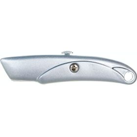 Нож для линолеума с выдвижным трапециевидным лезвием Sturm 1076-02-P1 (артикул 14951052) – фото 1