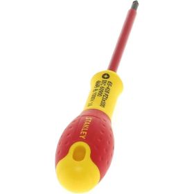 Диэлектрическая отвертка FATMAX 1000V PZ1х100 мм Stanley 0-65-418 (артикул 15281470) – фото 8