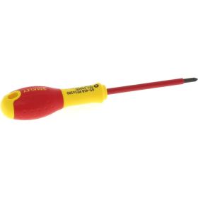 Диэлектрическая отвертка FATMAX 1000V PZ1х100 мм Stanley 0-65-418 (артикул 15281470) – фото 6