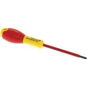 Диэлектрическая отвертка FATMAX 1000V PZ1х100 мм Stanley 0-65-418 (артикул 15281470) – фото 5
