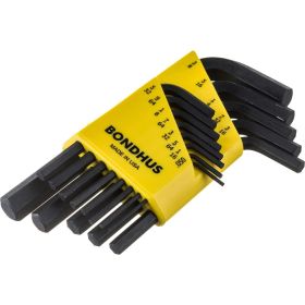 Набор из 13 дюймовых черных ключей BONDHUS S .050-3/8" 12237 (артикул 16047694) – фото 4