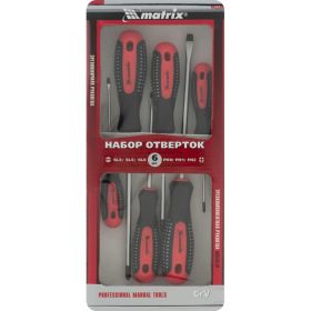 Набор профессиональных отверток Fusion 6 шт Matrix 13351 (артикул 13698090) – фото 7