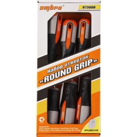 Набор отверток Ombra ROUND GRIP 975006 (артикул 13939631) – фото 5