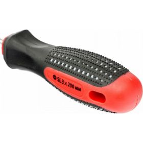 Отвертка SL3,0х200 мм MATRIX Fusion Anti slip 11410 (артикул 13697934) – фото 6