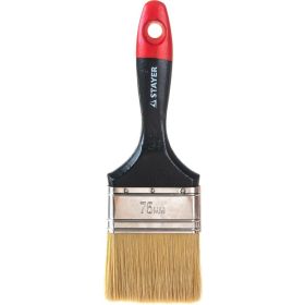 Плоская кисть STAYER UNIVERSAL-PROFI 75мм 0104-075 (артикул 13660965) – фото 4