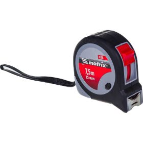 Рулетка 7,5 м х 25 мм Continuous fixation MATRIX 31090 (артикул 13699024) – фото 6