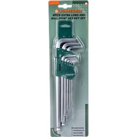 Комплект угловых шестигранников EXTRA LONG с шаром 1,5-10мм Jonnesway H05SM109SL (H06SM109S ) (артикул 13938684) – фото 8