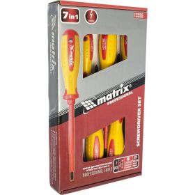Набор диэлектрических отверток до 1000В, MATRIX PROFESSIONAL 13355 (артикул 13698091) – фото 2