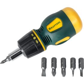 Реверсивная отвертка Kraftool Набор EXPERT 26190-H7 (артикул 14945994) – фото 3