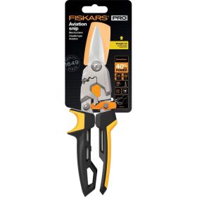 Ножницы для металла Fiskars прямые PowerGear 1027207 (артикул 16494293) – фото 6