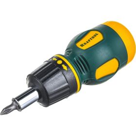 Реверсивная отвертка Kraftool Набор EXPERT 26190-H7 (артикул 14945994) – фото 4