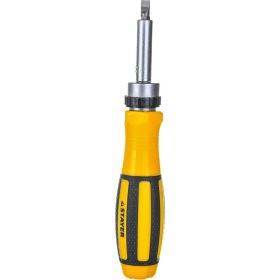 Набор насадок с реверсивной отверткой 65 предметов STAYER MASTER 25310-H65 (артикул 14946264) – фото 3