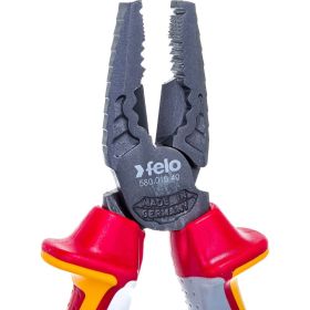 Диэлектрические комбинированные плоскокубцы 160 мм Felo 58001640 (артикул 15850320) – фото 7