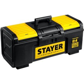 Ящик для инструмента STAYER TOOLBOX-24 пластиковый, Professional 38167-24 (артикул 15890371) – фото 1