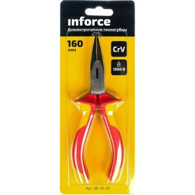Диэлектрические тонкогубцы Inforce 160мм 1000В 06-18-20 (артикул 15646398) – фото 2