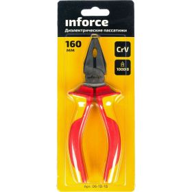 Диэлектрические пассатижи Inforce 160мм 1000В 06-18-18 (артикул 15646397) – фото 4