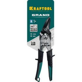 Ножницы по твердому металлу KRAFTOOL GRAND левые, Cr-Mo, 260 мм 2324-L_z02 (артикул 16196080) – фото 2