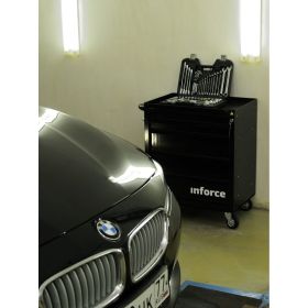 Инструментальная тележка, 5 ящиков 745х465х825 Inforce 06-01-14 (артикул 15774965) – фото 6