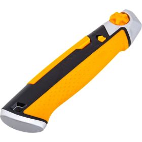 Строительный нож с выдвижным сменным лезвием Fiskars 25мм CarbonMax 1027228 (артикул 16494269) – фото 2