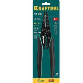 Стриппер KRAFTOOL PK-60 многофункциональный, 0.5 - 6 кв.мм 22658 (артикул 16195767) – фото 2