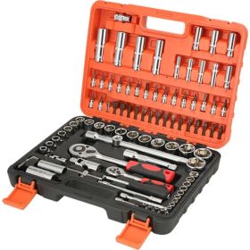 Набор инструментов GOODKING 94 предмета 1/2", 1/4" K-10094 (артикул 16530446) – фото 4