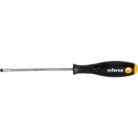 Шлицевая отвертка Inforce SL6x150 06-09-61 (артикул 15759609) – фото 7