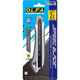 Нож OLFA с сегментированным лезвием, 18 мм OL-LTD-AL-LFB (артикул 16437509) – фото 5