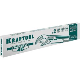 Трубный ключ Kraftool PANZER-45, №2, изогнутые губки 2735-15_z02 (артикул 16298200) – фото 2