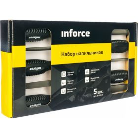 Набор напильников 5штук Inforce 06-09-54 (артикул 15759620) – фото 2