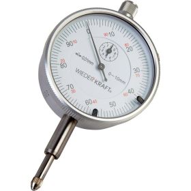 Индикатор часового типа WIEDERKRAFT 0-10 мм, 0.01 мм, с ушком WDK-MI1001 (артикул 16393830) – фото 1