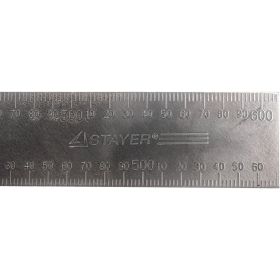 Столярный цельнометаллический угольник STAYER, 400х600мм 34342-60 (артикул 13670716) – фото 5