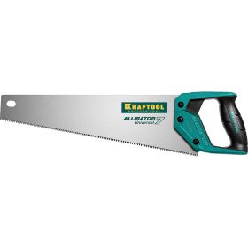 Ножовка KRAFTOOL Alligator 7 универсальная, 400 мм, 7 TPI, 3D зуб, 15004-40_z01 (артикул 16010866) – фото 1
