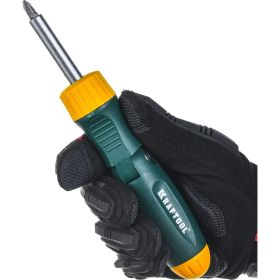 Реверсная рычажная отвертка KRAFTOOL BIT-LOCK 26151-H21 (артикул 13934567) – фото 6