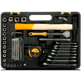 Профессиональный набор инструмента для дома и авто в чемодане DEKO DKMT89 065-0737 (артикул 16504693) – фото 8