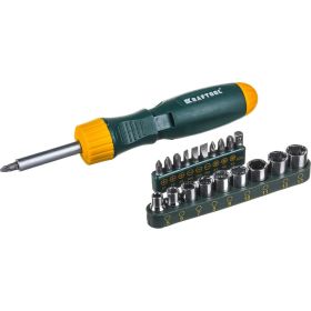 Реверсная рычажная отвертка KRAFTOOL BIT-LOCK 26151-H21 (артикул 13934567) – фото 4