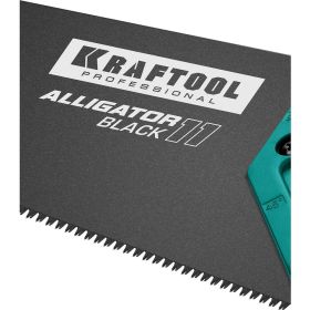 Ножовка для точного реза Kraftool "Alligator BLACK", 400 мм, 11 TPI 3D зуб, 15205-40 (артикул 16043591) – фото 3