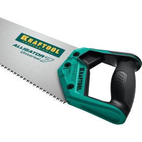 Ножовка KRAFTOOL Alligator 7 универсальная, 400 мм, 7 TPI, 3D зуб, 15004-40_z01 (артикул 16010866) – фото 5