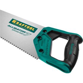 Ножовка KRAFTOOL Alligator 7 универсальная, 400 мм, 7 TPI, 3D зуб, 15004-40_z01 (артикул 16010866) – фото 6