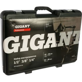 Набор инструментов Gigant Professional 1/2", 3/8" и 1/4" 150 предметов GPS 150 (артикул 15934456) – фото 3