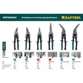 Ножницы по металлу Kraftool Alligator 260 мм 2328-S (артикул 16143314) – фото 3