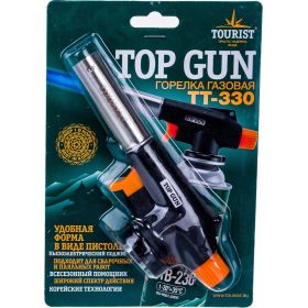 Горелка с пьезоподжигом Tourist TOP GUN TT-330 (артикул 15880707) – фото 1