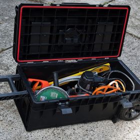 Ящик для инструментов на колесах удлиненный 80х39х32см QBRICK SYSTEM LONGER BASIC 146154 (артикул 15919704) – фото 2