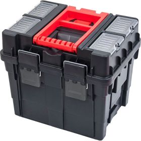 Ящик для инструментов на колесах 2х-модульный 45х35х65см PATROL Wheelbox HD Compact Logic 146166 (артикул 15919691) – фото 10